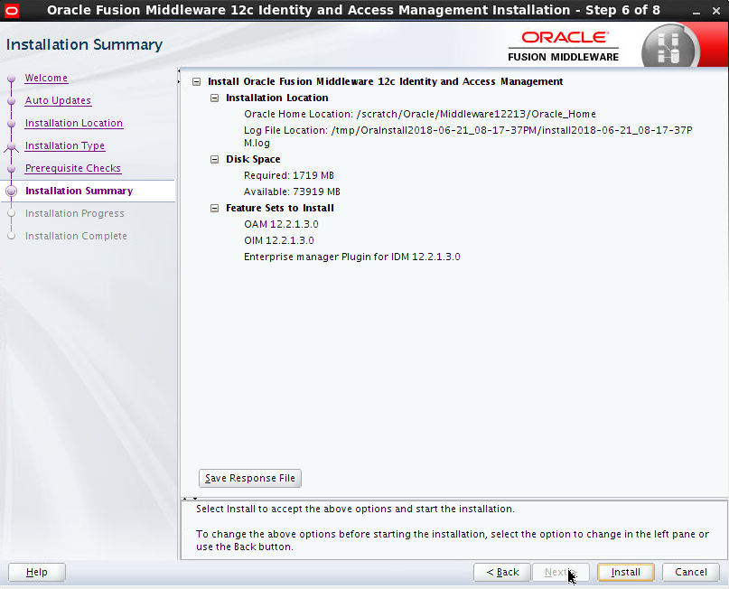 Installer Prerequisite Setup